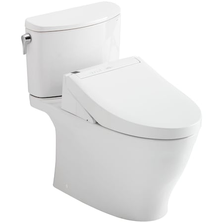 Toto 1.28 GPF gpf, Floor Mount/Floor Outlet Mount, Elongated, Cotton White MW4423084CEFG#01